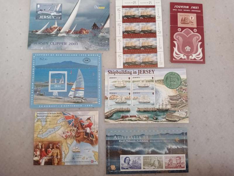 MANY SCARCE UNCOMMON THEMATICS sheets BIRDS,SHIPS,CARS and everything