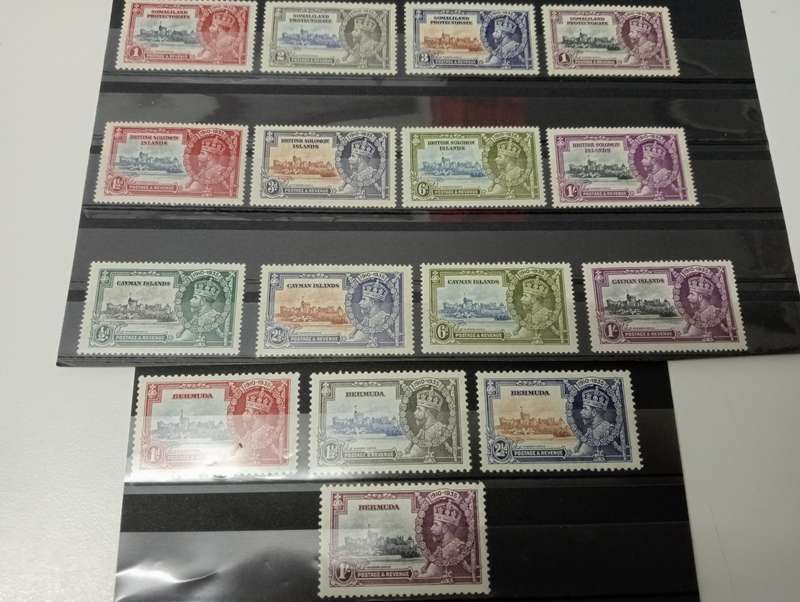 SCARCE superb mint/umm 1935 S.Jubilee sets-CANADA is very scarce umm