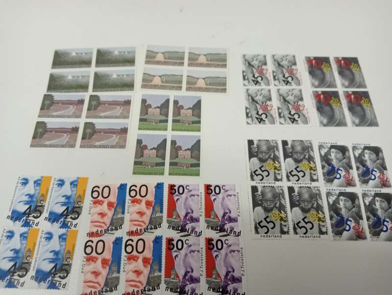 NETHERLANDS-VERY SCARCE superb sets as umm blocks  R8700.00+