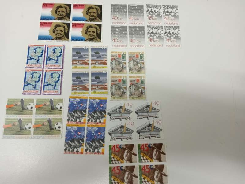 NETHERLANDS-VERY SCARCE superb sets as umm blocks  R8700.00+