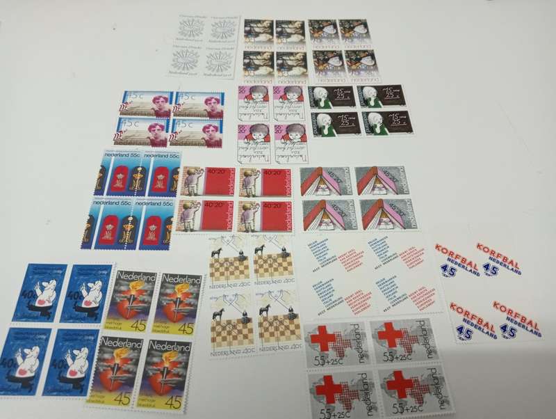 NETHERLANDS-VERY SCARCE superb sets as umm blocks  R8700.00+