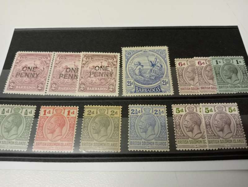 SOME SCARCE LISTINGS -VERY SCARCE commonwealth high values vfm/umm