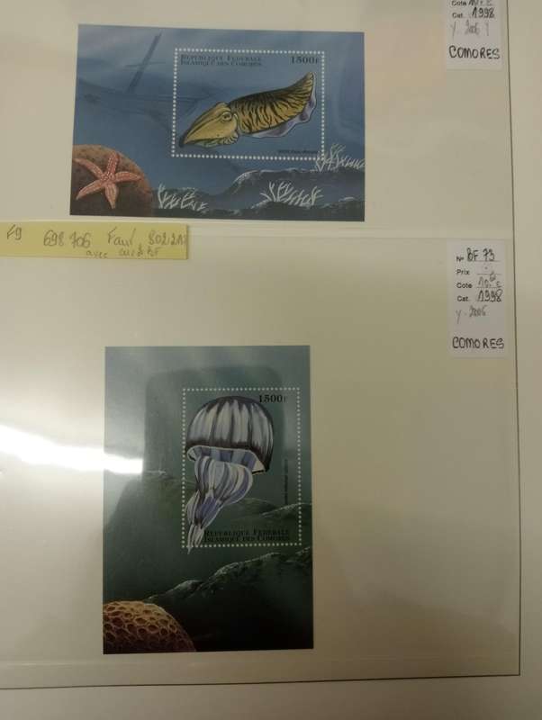 FISH stunning mini sheets and sets ALL UMM and catalogued !! SEE THEM ALL