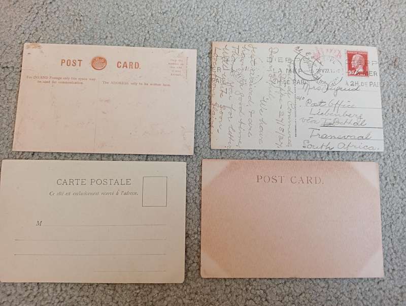 12 EARLY 1900`s  POSTCARDS-Buildings, Ships,Nature and more