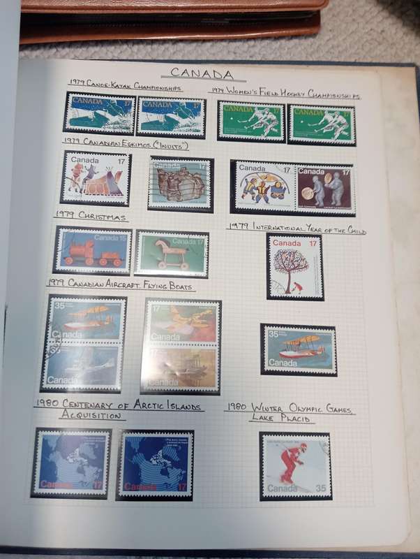 CANADA-VERY COMPLETE collection especially blocks,officials and some earlies-NOT NEARLY ALL SHOWN