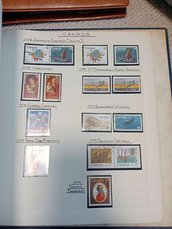 CANADA-VERY COMPLETE collection especially blocks,officials and some earlies-NOT NEARLY ALL SHOWN