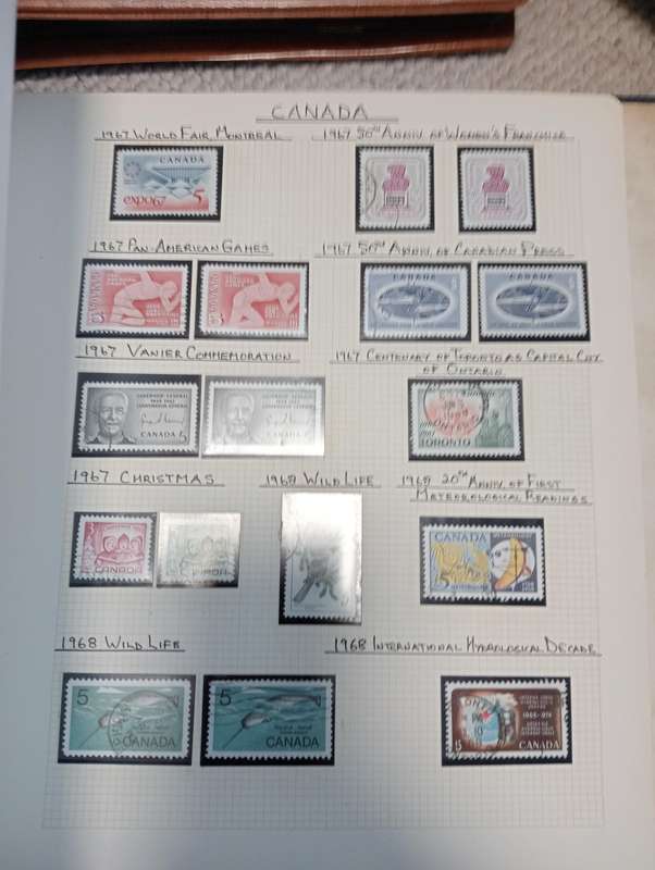 CANADA-VERY COMPLETE collection especially blocks,officials and some earlies-NOT NEARLY ALL SHOWN