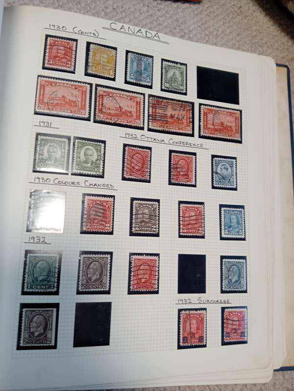 CANADA-VERY COMPLETE collection especially blocks,officials and some earlies-NOT NEARLY ALL SHOWN