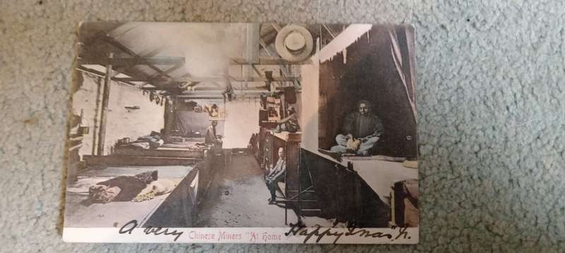 4 GREAT POST CARDS-EARLY 1900`s SEE BELOW-RHODES MINT AND CHINESE IN SA ETC