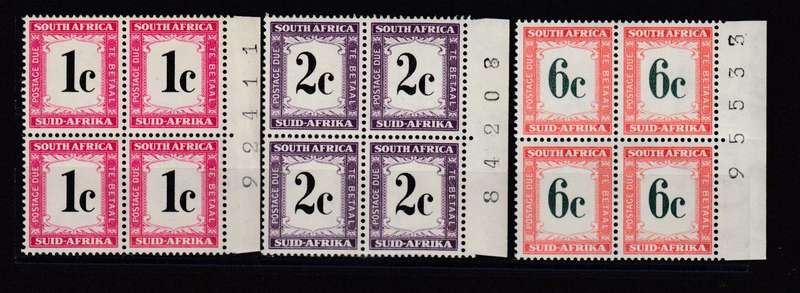 UNION-SCARCE  superb umm SHEET NUMBER blocks