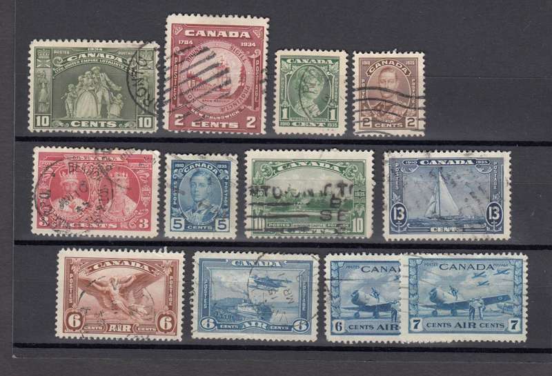 CANADA- USEFUL SELECTION MOSTLY VFU  R1320.00