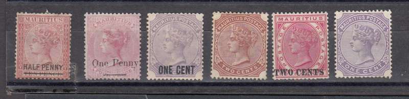 MAURITIUS-QV VFM H.R.  LOT-FILL SOME GAPS