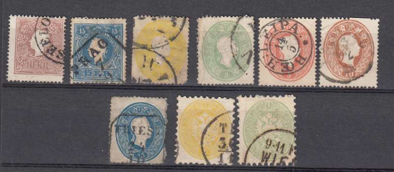 AUSTRIA-EARLY LOT MOST VFU-ODD FAULT  R4890.00