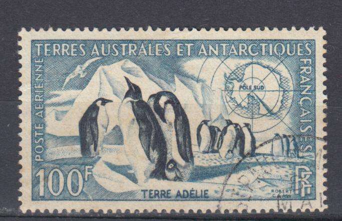TAAF-SCARCE STAMP BIRD SG17 vfu   R2020.00