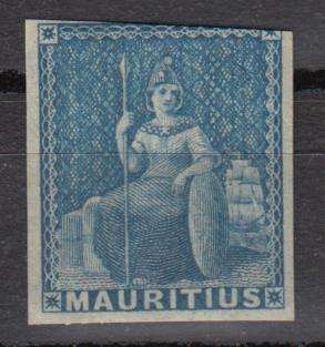 MAURITIUS-QV NOT PREPARED FOR USE-FINE MINT