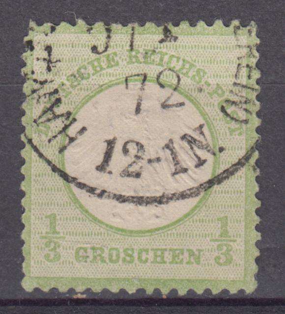 GERMAN EMPIRE ALL THE LISTED ISSUES ON AUCTION-THIS IS SG 2 SUPERB USED R1560.00-SEE BACKS BELOW