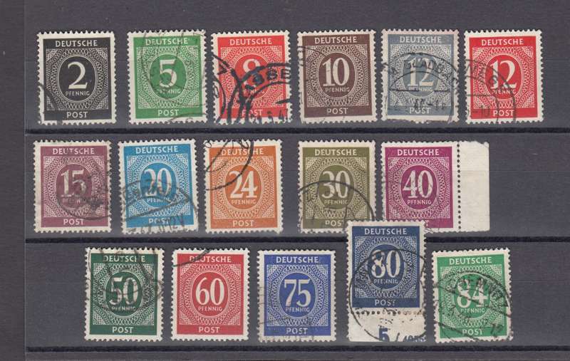 GERMANY ZONES SG909 etc vfu