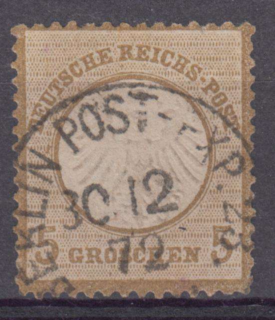 GERMAN EMPIRE ALL THE LISTED ISSUES ON AUCTION-THIS IS SG 7 SUPERB USED   R3560.00  -SEE BACKS BELOW
