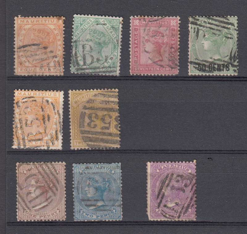 MAURITIUS-QV SCARCE GROUP-ODD FAULT BUT MOST VFU   R5610.00