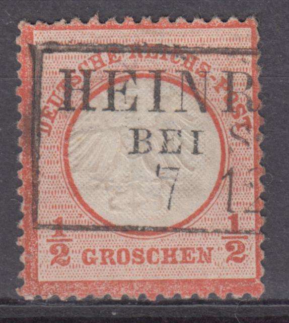 GERMAN EMPIRE ALL THE LISTED ISSUES ON AUCTION-THIS IS SG 3 SUPERB USED R1700.00-SEE BACKS BELOW