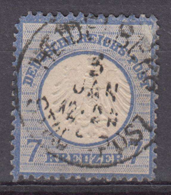 GERMAN EMPIRE ALL THE LISTED ISSUES ON AUCTION-THIS SG 12 SUPERB USED   R3560.00  -SEE BACKS BELOW