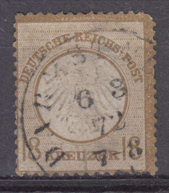 GERMAN EMPIRE ALL THE LISTED ISSUES ON AUCTION-THIS SG 13 SUPERB USED   R151400.00  -SEE BACKS BELOW