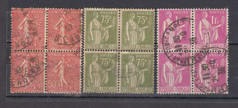 FRANCE-VFU EARLY  BLOCKS