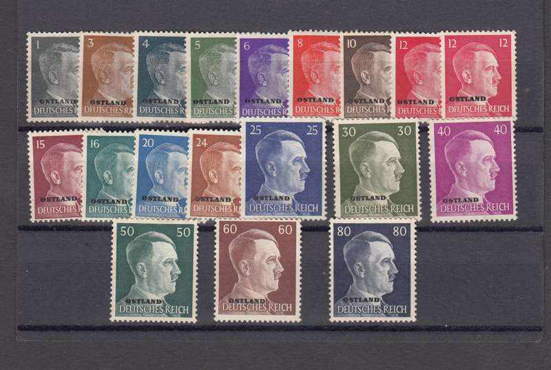 AUSTRIA-SCARCE STAMPS 1945 VFM NO GUM   R2350.00