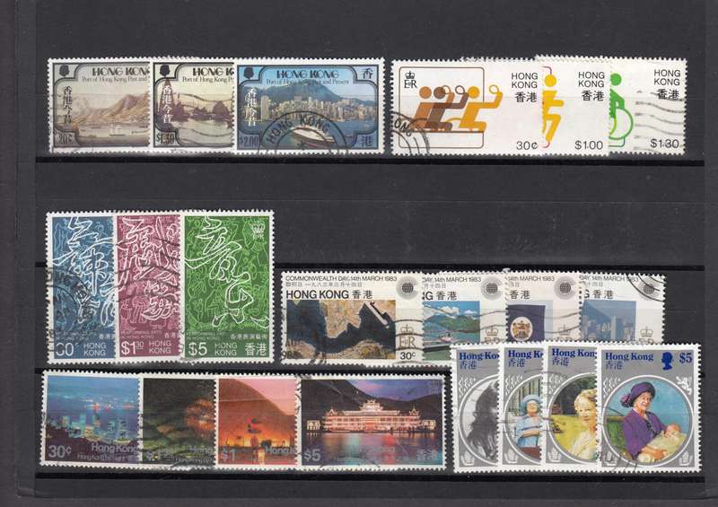 HONG KONG- very fine used sets  R790.00