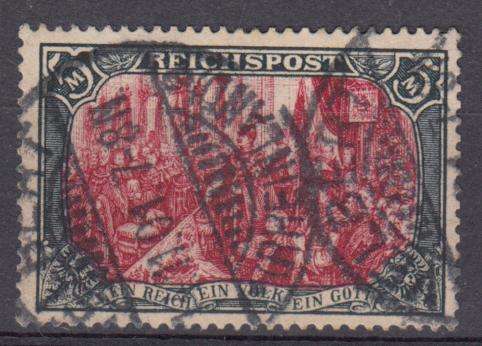 REICH-EXTREMELY RARE MICHEL 66 1 VERY FINE USED   R74 750.00