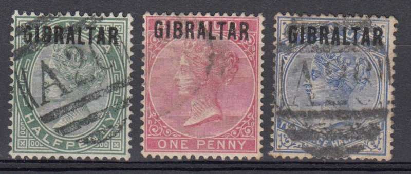 GIBRALTAR- QV A VFU LOT-FILL SOME GAPS