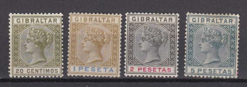 GIBRALTAR-SCARCE  VFM LOT H.R.  R2240.00