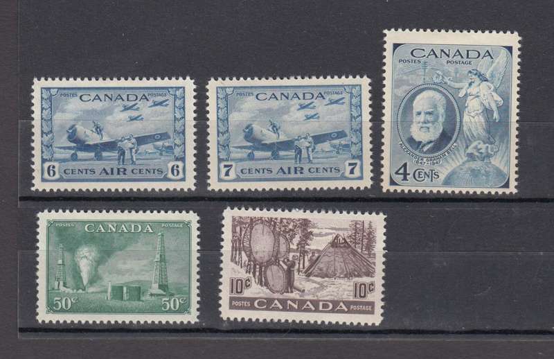 GREAT COMMONWEALTH MINT LOTS KGVI-SOME SCARCE !!  AIRS ETC  R1090.00
