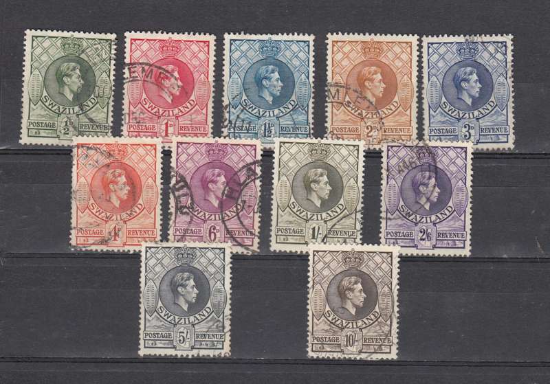 SWAZILAND-KGVI SET VFU-  R3080.00