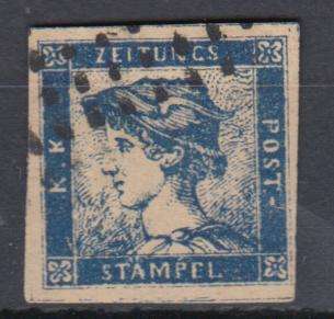 AUSTRIA- 1851 SCARCE SGN 11b VFU-GENUINE ISSUE  R4000.00