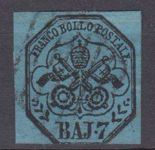 PAPAL STATES-SG 25 superb used  GENUINE issue    R2760.00