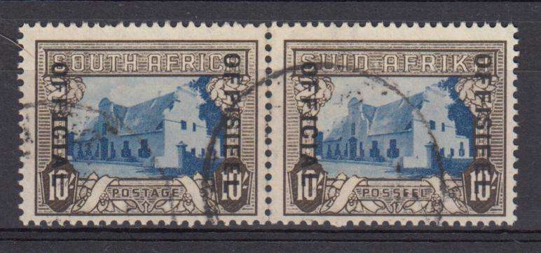 UNION-SELDOM OFFERED VERY SCARCE SGO29 " OFFICIAL AT LEFT " VFU  R12 200.00