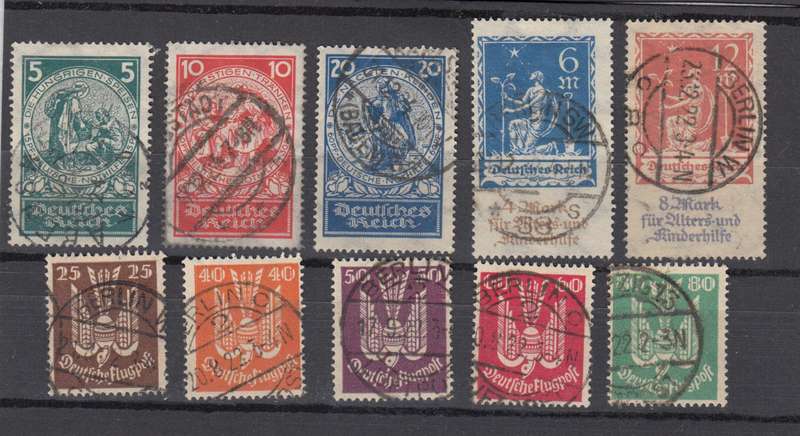 REICH-SG247/8 ETC AIRS VERY FINE USED-SCARCE LOT    R6480.00