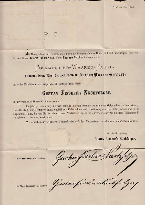 HUNGARY-1872 LOVELY ENTIRE WITH GREAT CONTENT-SEE BELOW