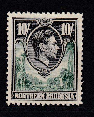 N.RHODESIA KGVI  10/   VFM-LIGHT H.R.  R900.00