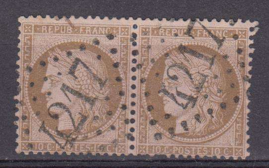 FRANCE-1890 SG 194 SUPERB USED PAIR-SCARCE SO NICE !!  R940.00