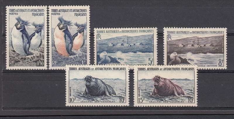 POPULAR TAAF  SCARCE FVM LOT SG 9 ETC H.R.    R1730.00