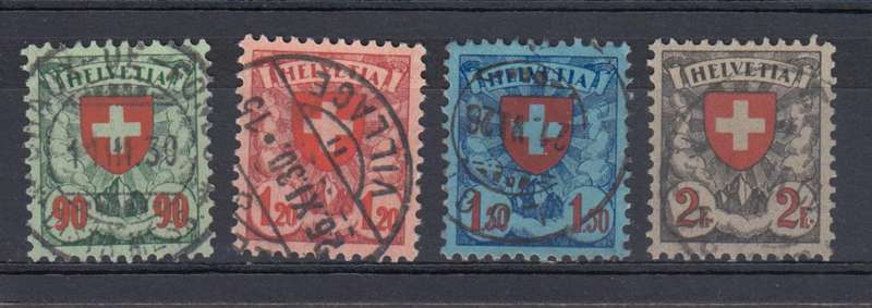 Switzerland 1921 Set Superb Used