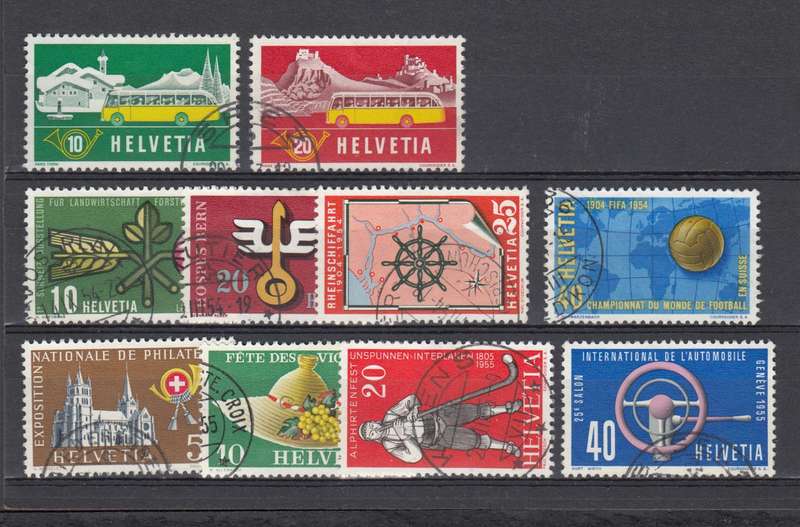 SWITZERLAND-  sets  superb used  R860.00