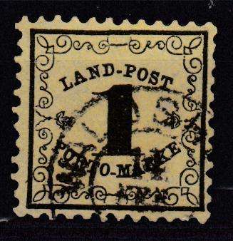 BADEN- VERY SCARCE  R12 480.00  SG D39 vfu-NB see below.