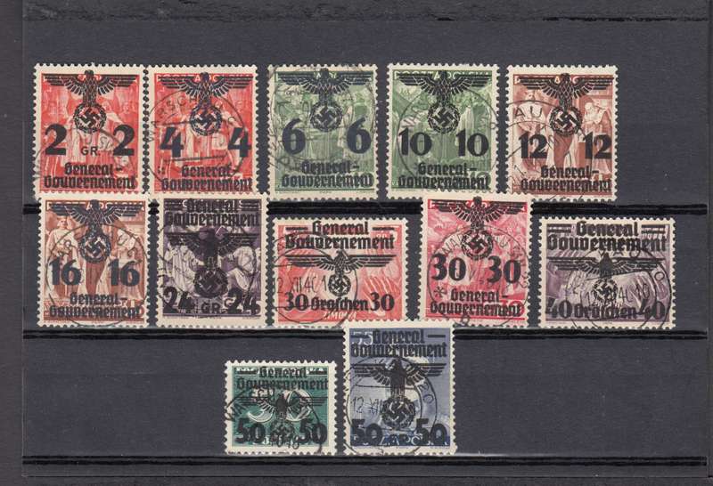 POLAND-1940 DIFFICULT LOT VFU