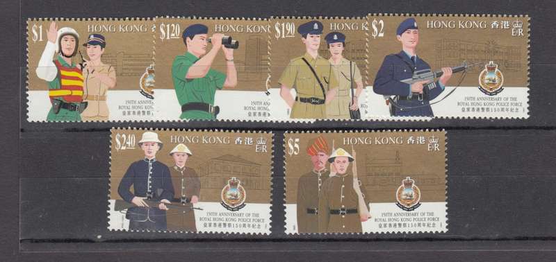 HONG KONG-QEII 1994 SET LOVELY UMM