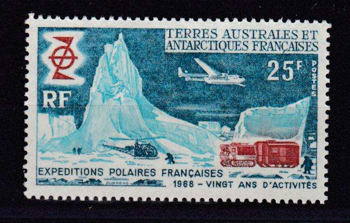 TAAF- AIR   SG 52 SCARCE STAMP VFM H.R.  R740.00