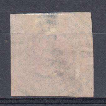 THURN & TAXIS-1852 SG 8 SCARCE BLUE CANCEL  QUALITY SUPERB USED    SEE BACK BELOW