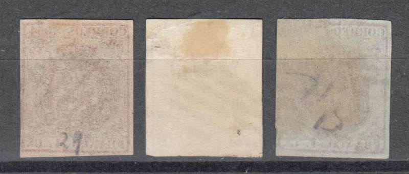 SPAIN-1854 SCARCE PAPER CHANGES SUPERB USED FOR THESE !!!